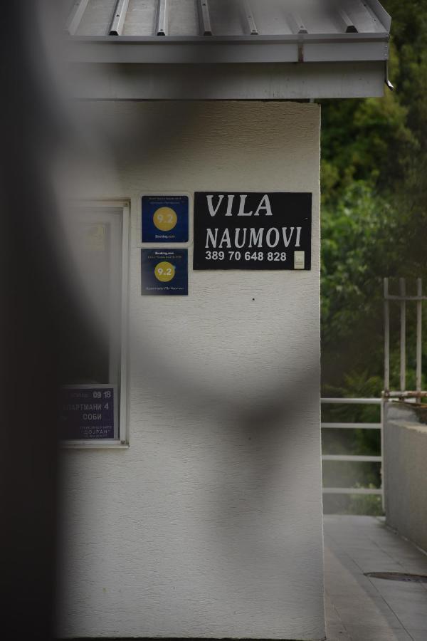 Apartments Villa Naumovi Dojran Esterno foto